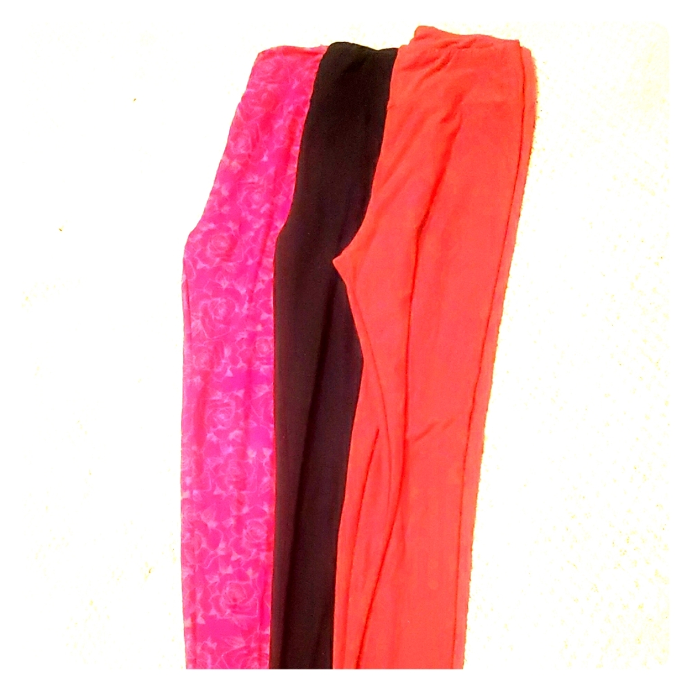 3 pairs Lularoe leggings excellent condition!
